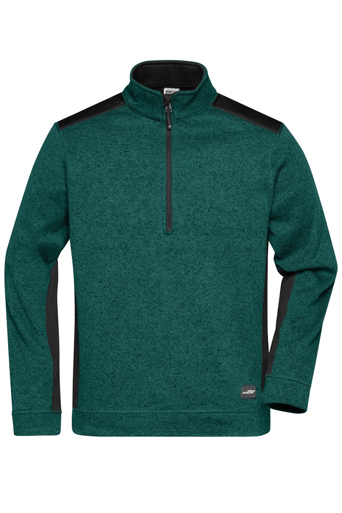 Dark-green-melange/black (ca. Pantone 5545C
blackC)