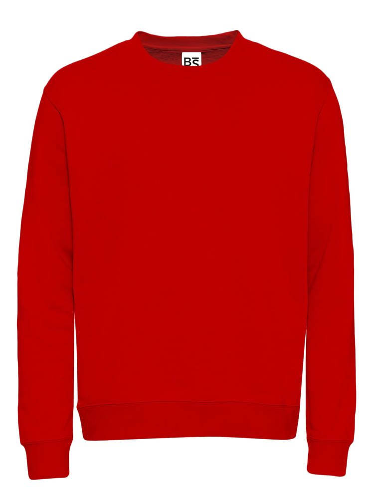BS Atlas Pullover, 280 gr/m² - Rot (PMS 186c)