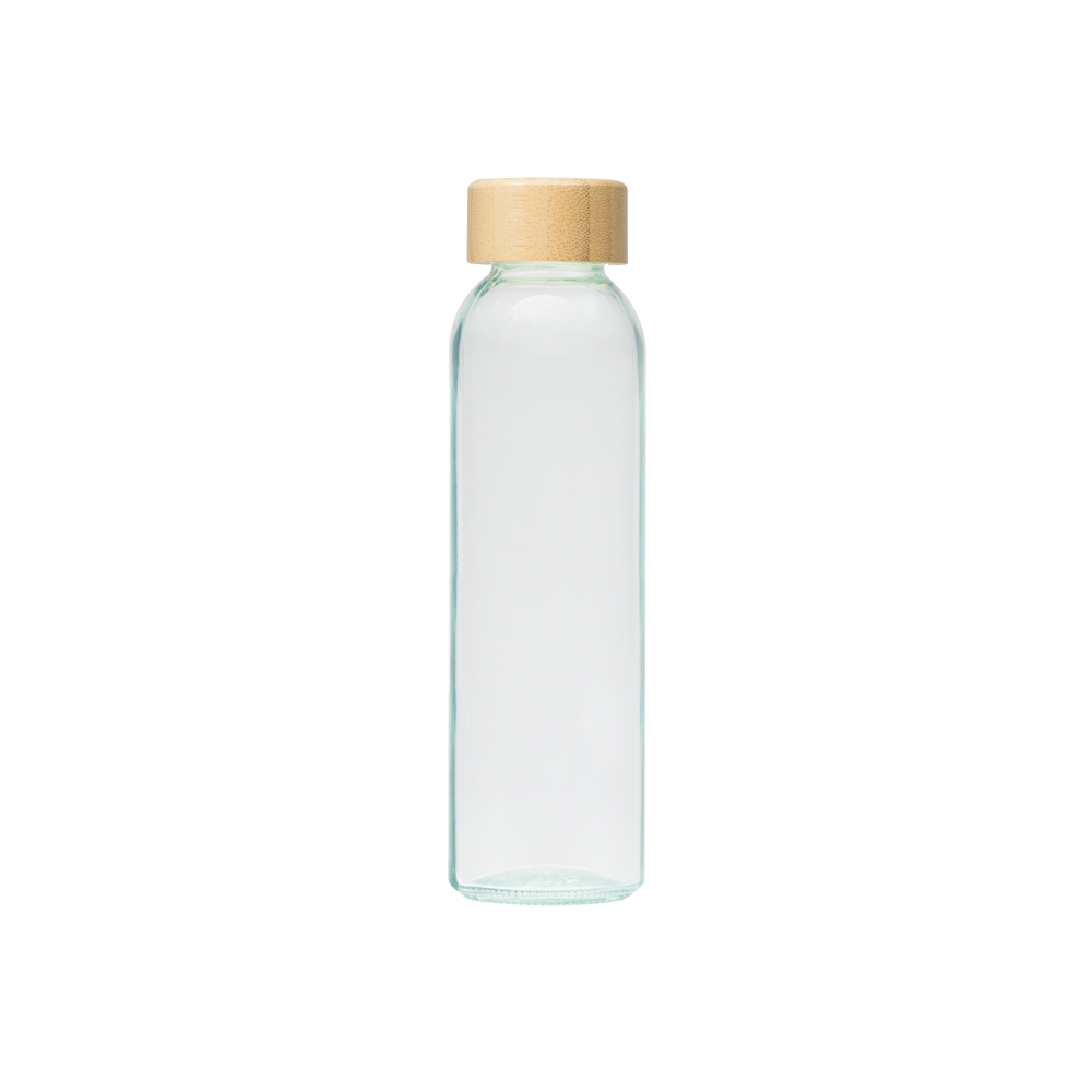 Alpine - 500 ml Glasflasche mit Bambus-Deckel
