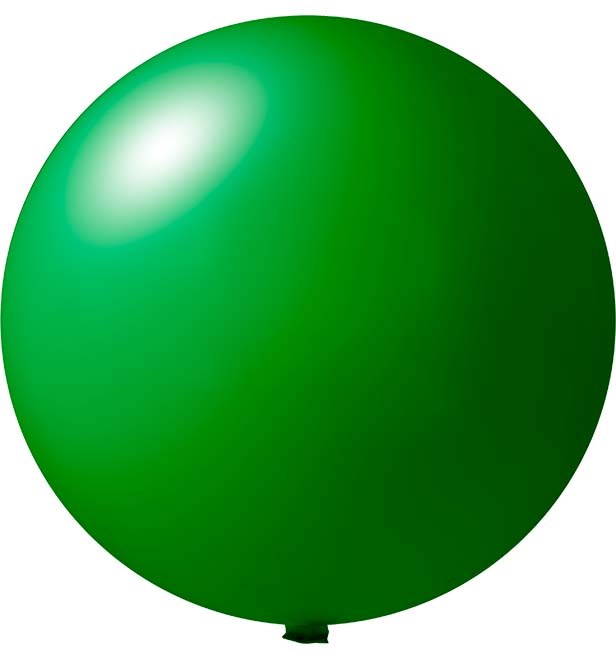 Bedruckte Riesenballons Ø 150 cm - Dunkel Grün (4460) Pastel (± PMS 355)