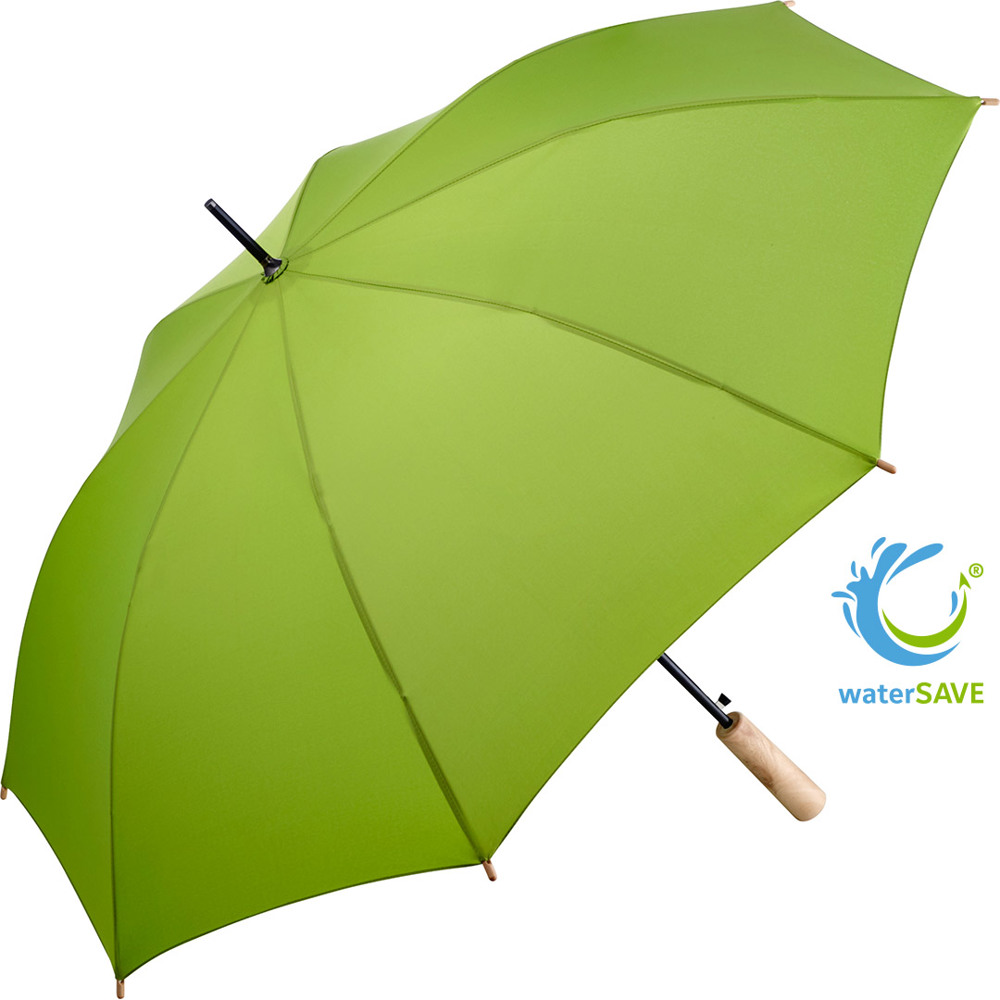 1122 AC-Stockschirm ÖkoBrella - limette wS
