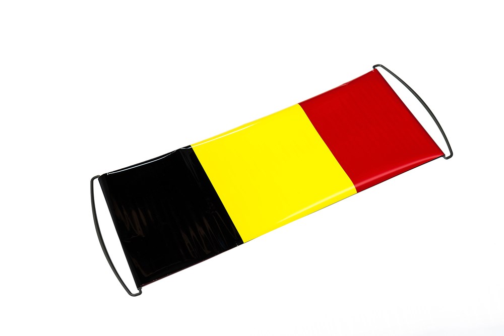 P006 - Belgien Auto-Roller/ Banner EK-WK