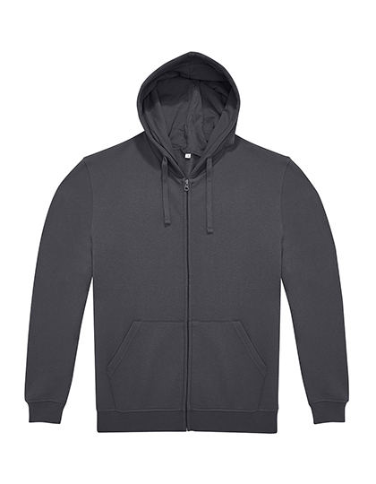 B&C BE INSPIRED - ID.224 Zip Hood - Dark Grey (Solid)