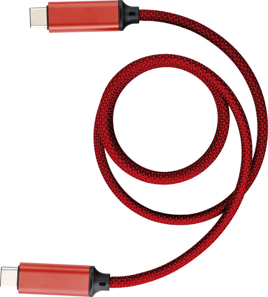 Nylon Ladekabel Janet - rot