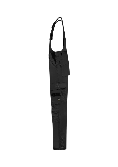 Arbeitslatzhose unisex Bib & Brace Twill Cordura schwarz