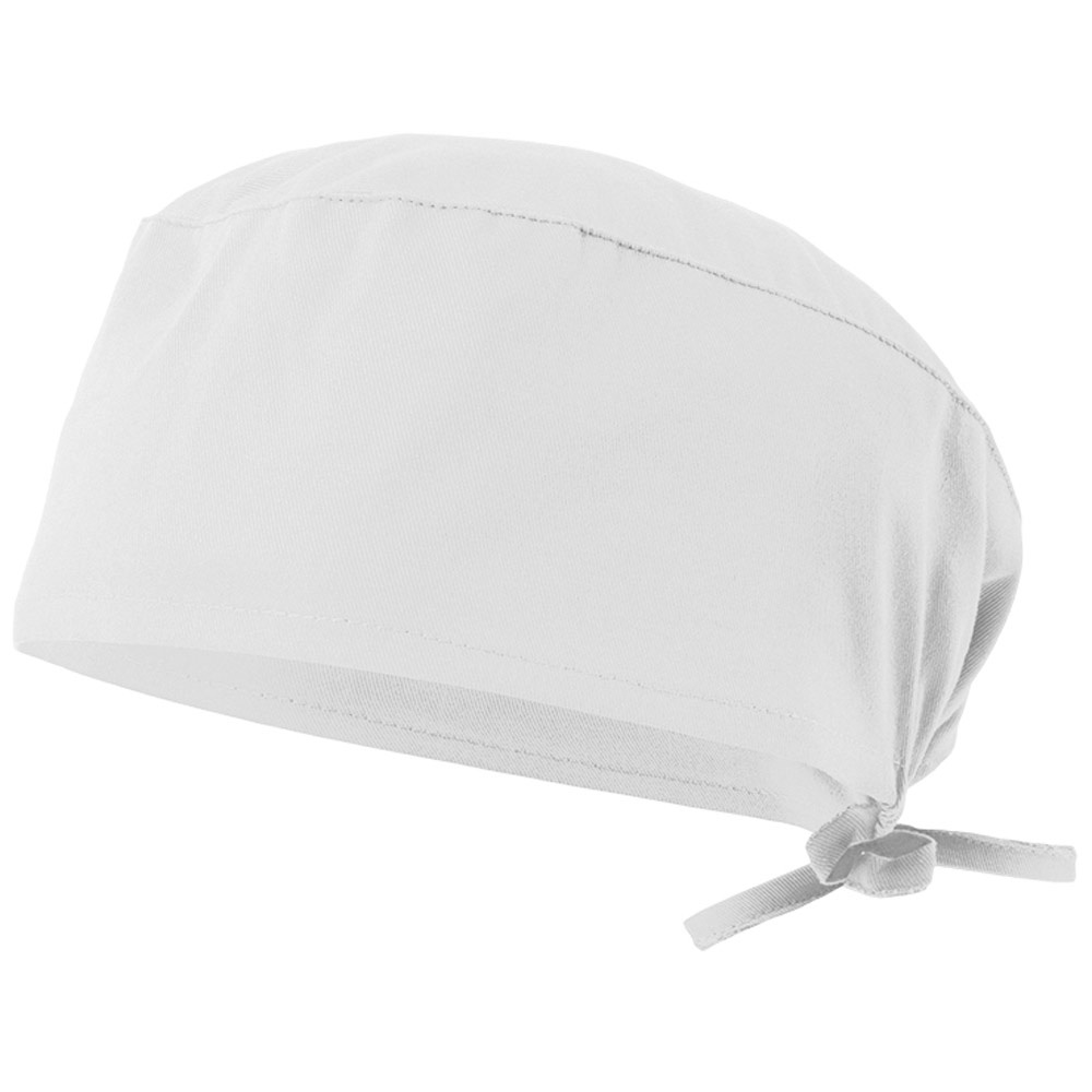 VL ENLIL. Gesundheitsbonnet (190g/m²), in Baumwolle (35%) und Polyester (65%) - weiß