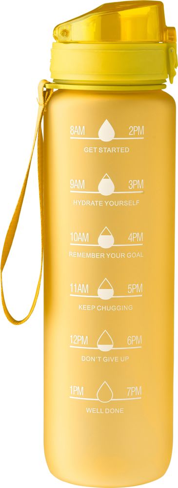 rPET-Trinkflasche (1000 ml) Brinley - gelb