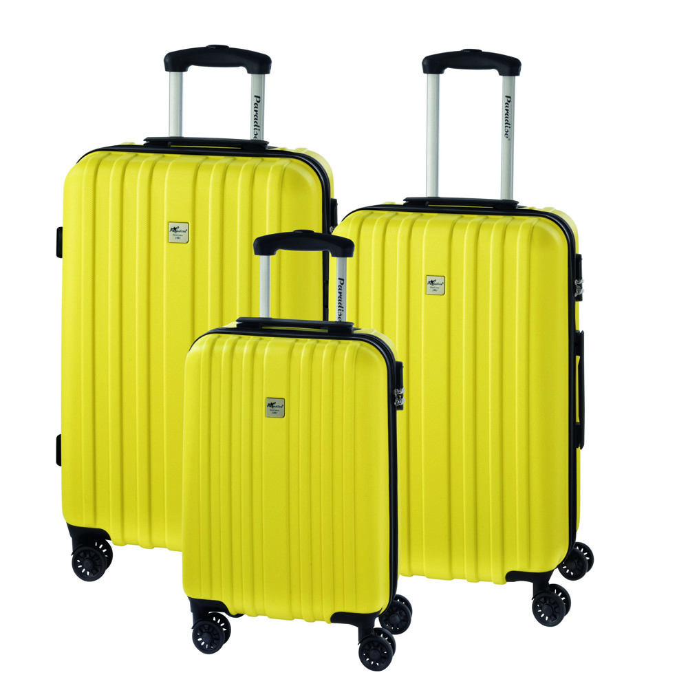 AURORA - Trolley-Set, 3-tlg. - zitronengelb