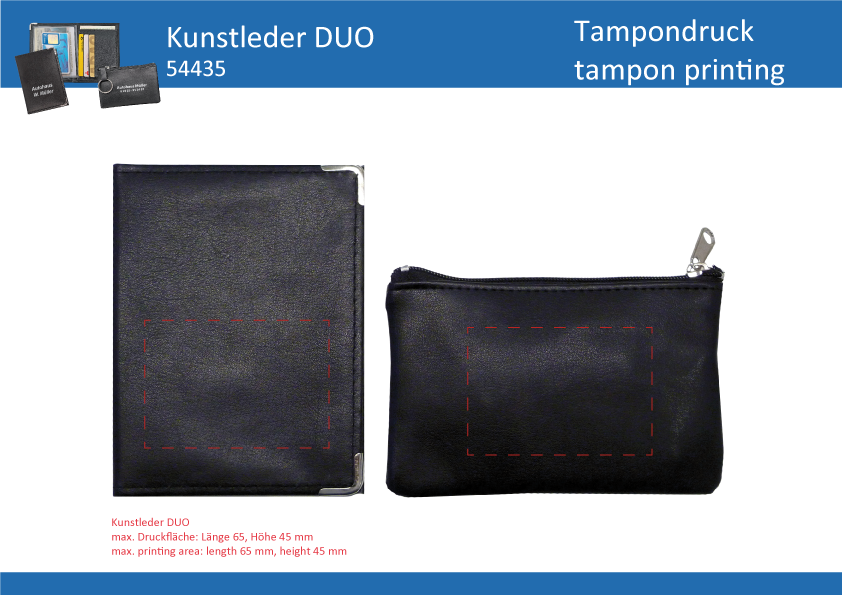 DUO aus Ausweis- und Schlüsseltasche