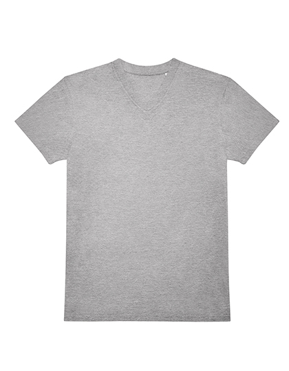 B&C BE INSPIRED - #E150 V T-Shirt - Sport Grey (Heather)
