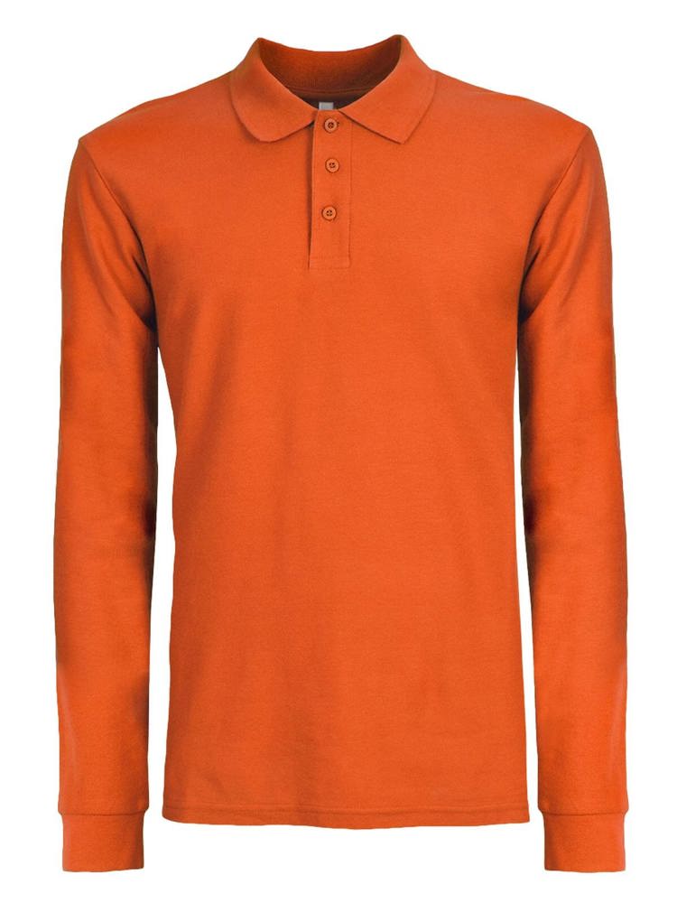 BS Evolution Langarm Polo, 180 gr/m² - Orange (PMS 1585C)