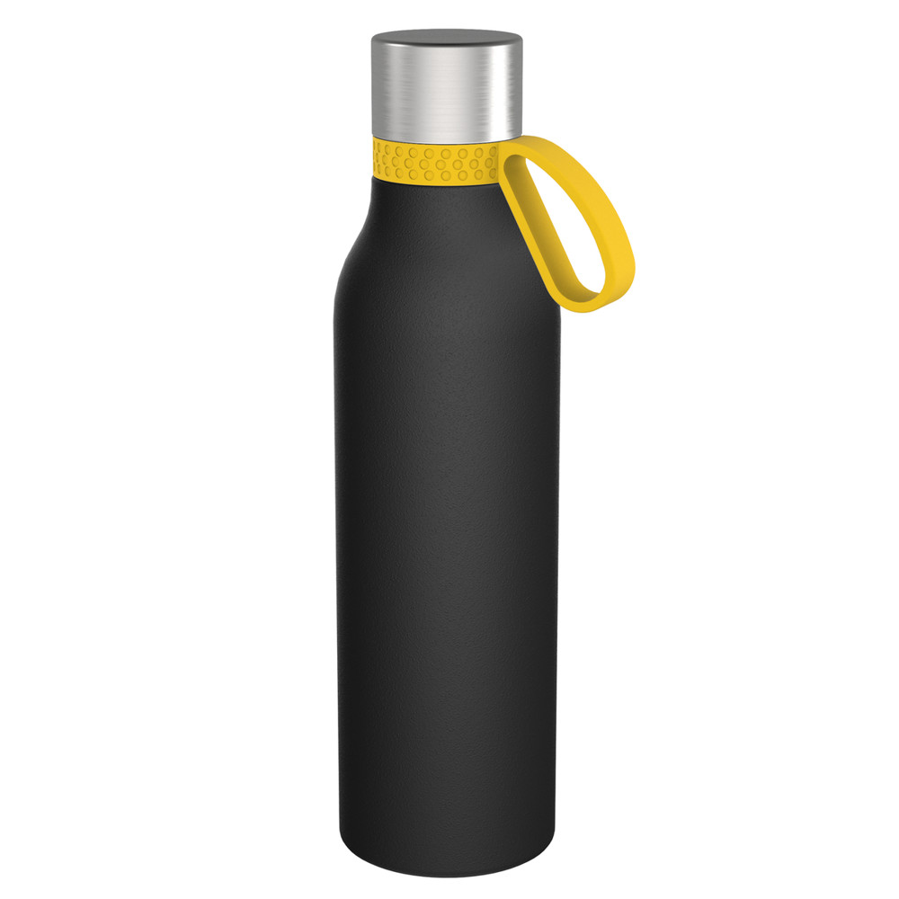 Trinkflasche RETUMBLER-TOULON II 820 - gelb, schwarz