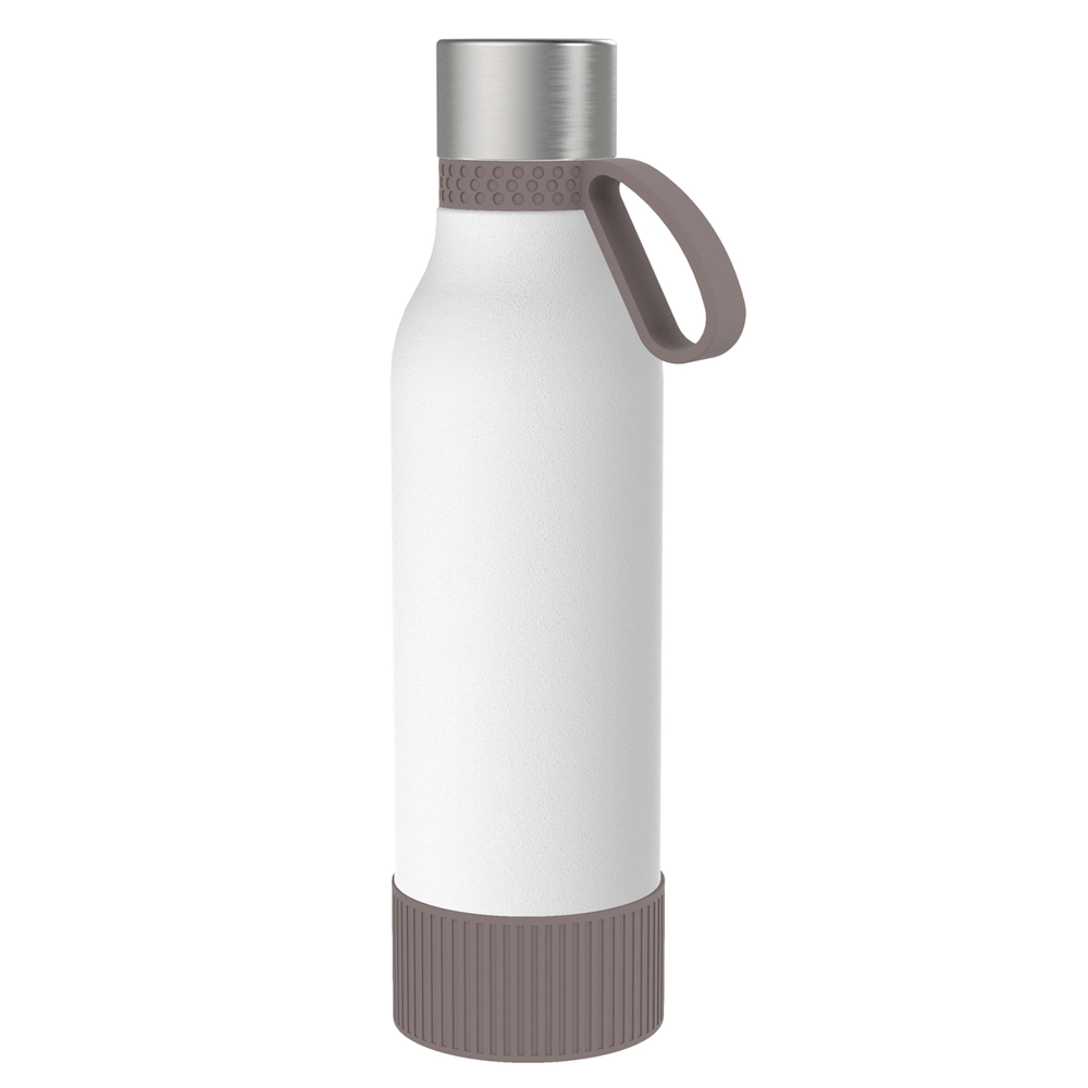 Thermotrinkflasche RETUMBLER-myNIZZA II 600 CERAMIC - braun, schwarz, silber, weiß